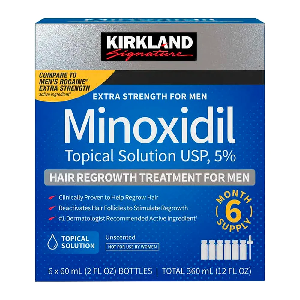Minoxidil Kirkland 5% 6X60Ml