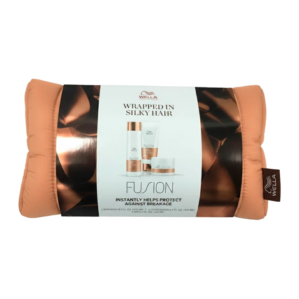 Kit Wella Fussion (Shampoo+Condicionador+Mascara de Tratamento) 600Ml