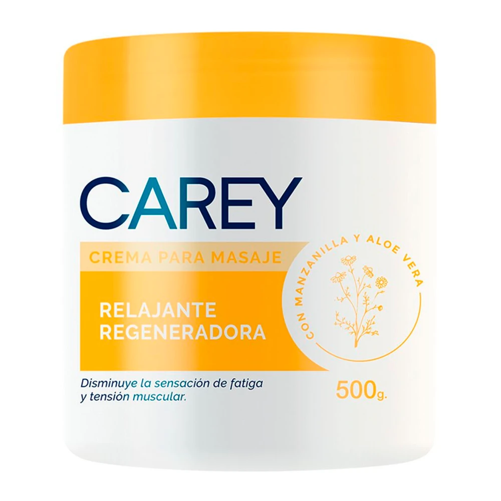 Creme de Massagem Carey Energy Relax Pote 500G