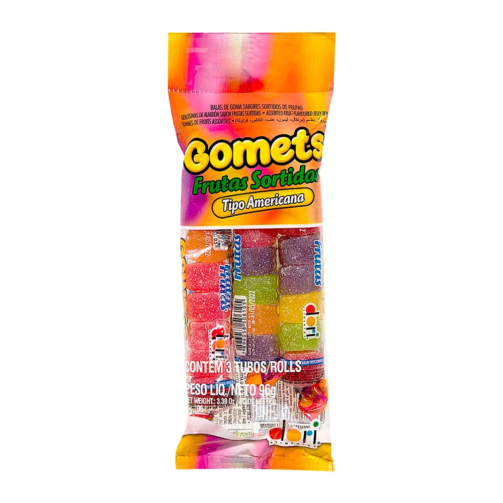 Bala Dori Gomets Frutas Sortidas 3X32G