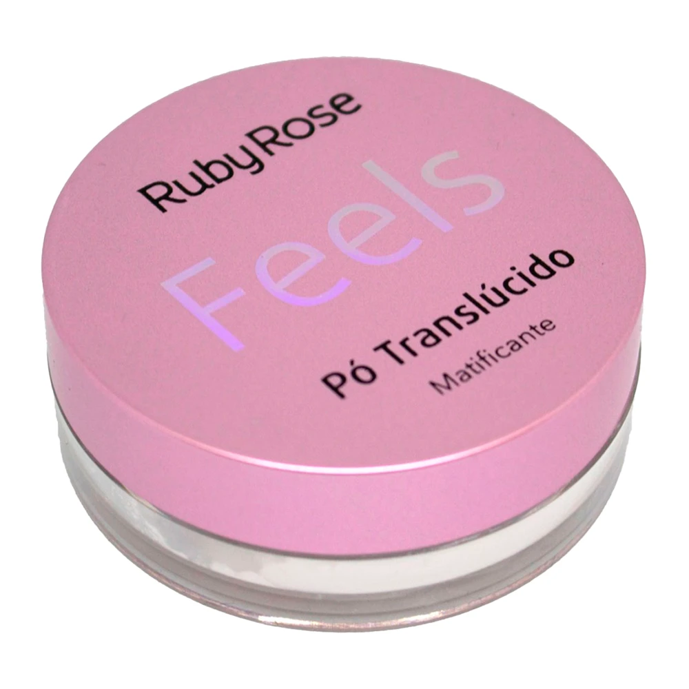 Pó Facial Ruby Rose Feels Translúcido HB-7224