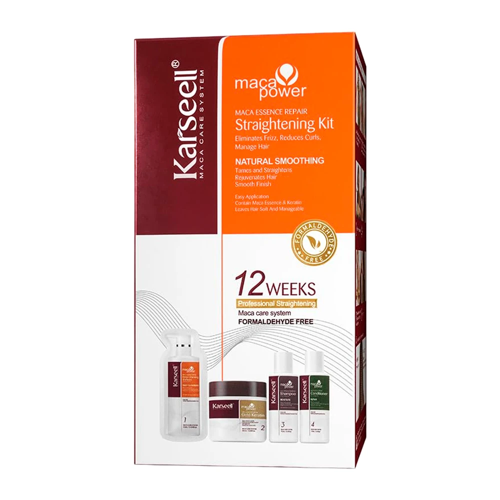 Kit de alisamento de cabelo Karseell Straightening 12 Weeks