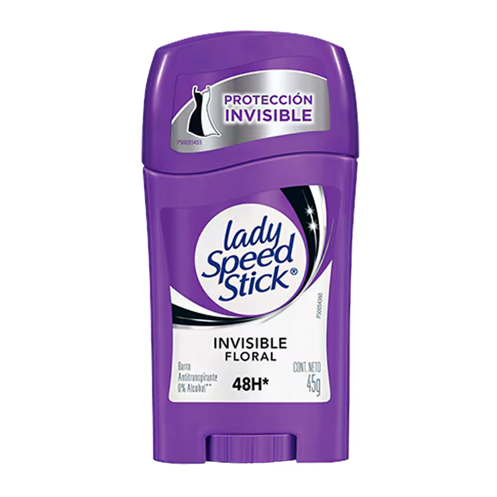 Desodorante Feminino Lady Speed Stick Invisible Floral Barra 45G