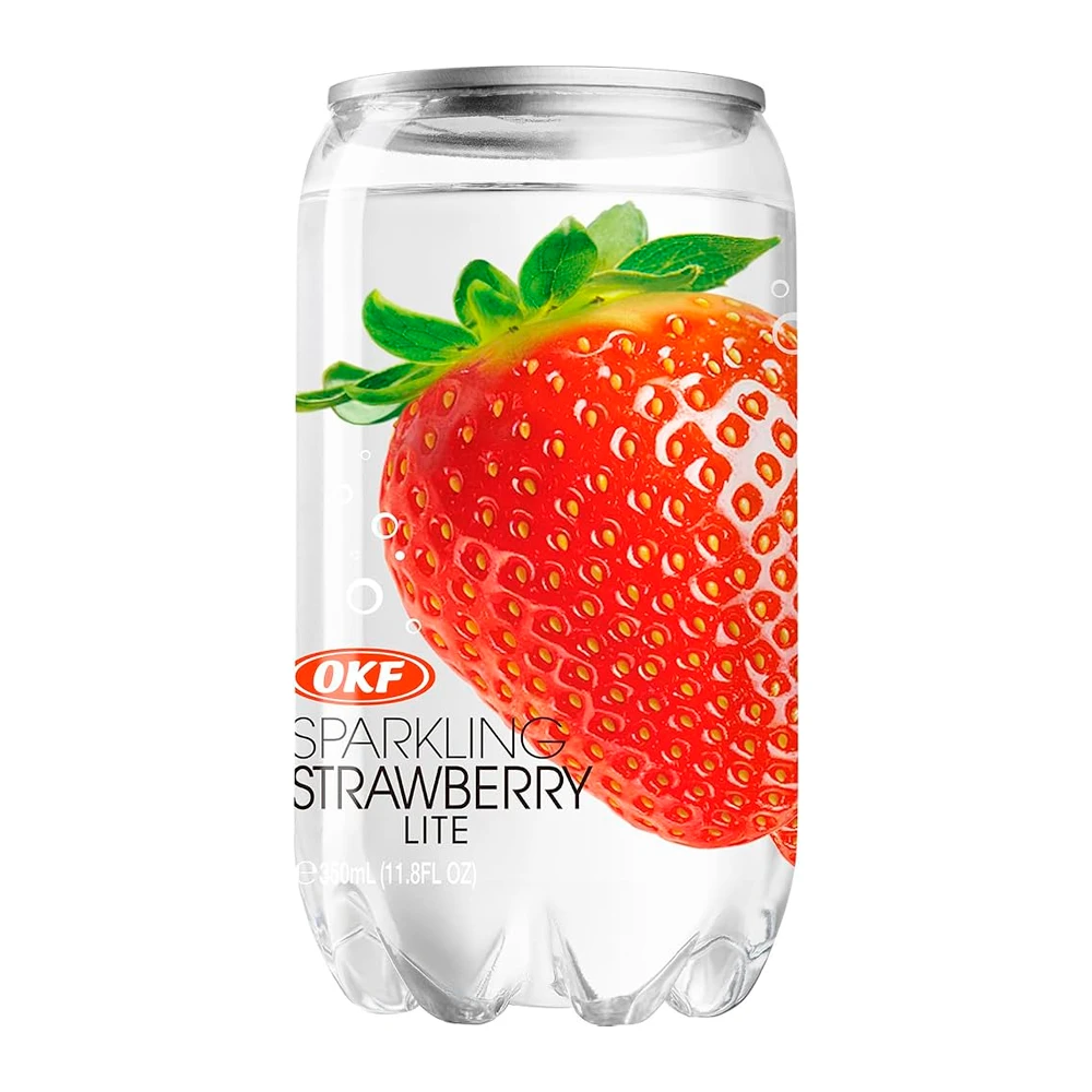 Bebida Gaseificada Okf Sparkling Morango Lata 350Ml