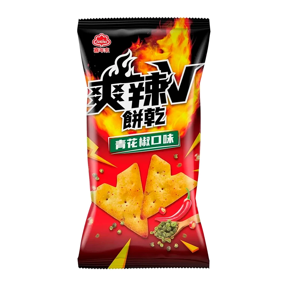 Salgadinho Serena Picante Green Pepper Pacote 54G