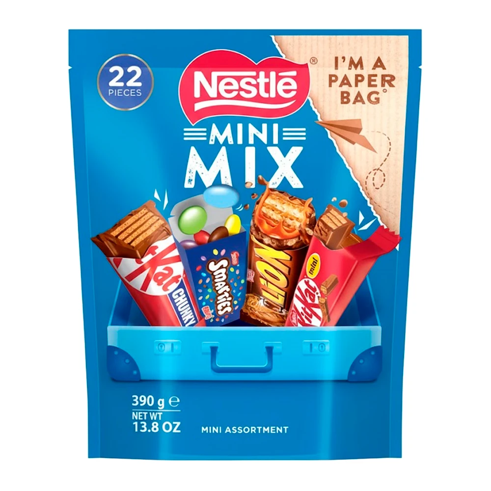 Chocolate Nestle Mix Com 22 Unidades Pacote 390G