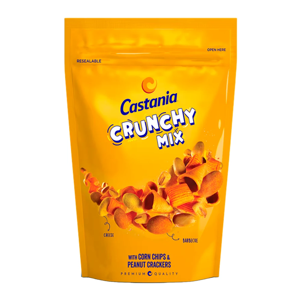 Salgadinho Castania Crunchy Mix Pacote 170G