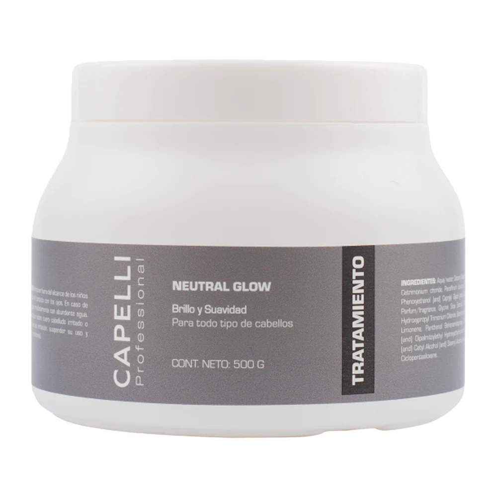 Máscara de Tratamento Capelli Neutral Glow Pote 500G