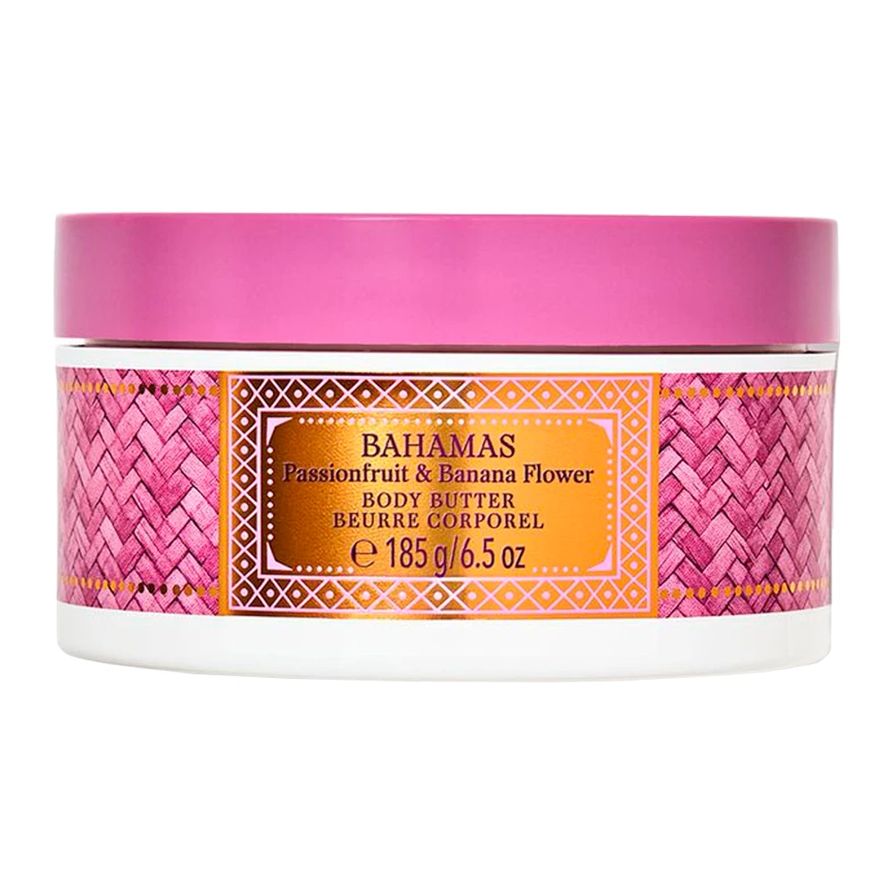 Creme Corporal Bath & Body Works Bahamas Passionfruit & Banana Pote 185G
