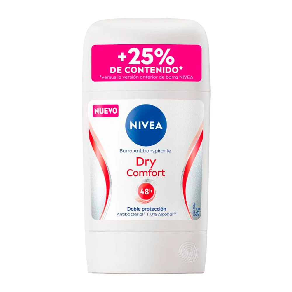 Desodorante Nivea Stick Fem Dry Confort Barra 54G