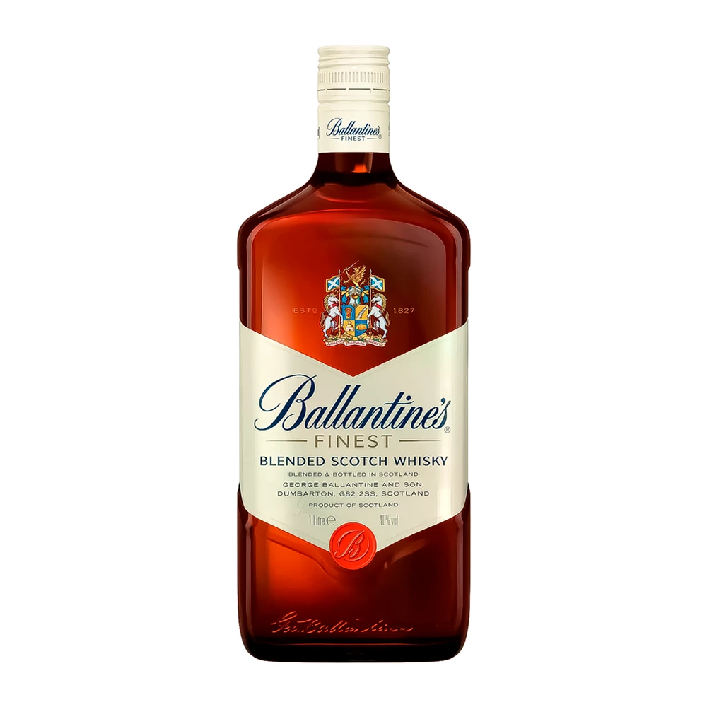 Whisky Ballantines Garrafa 1Lt Sem Caixa