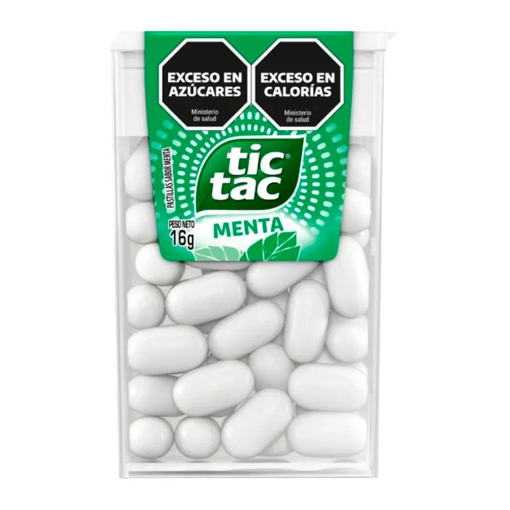 Bala Tic Tac Menta 16G