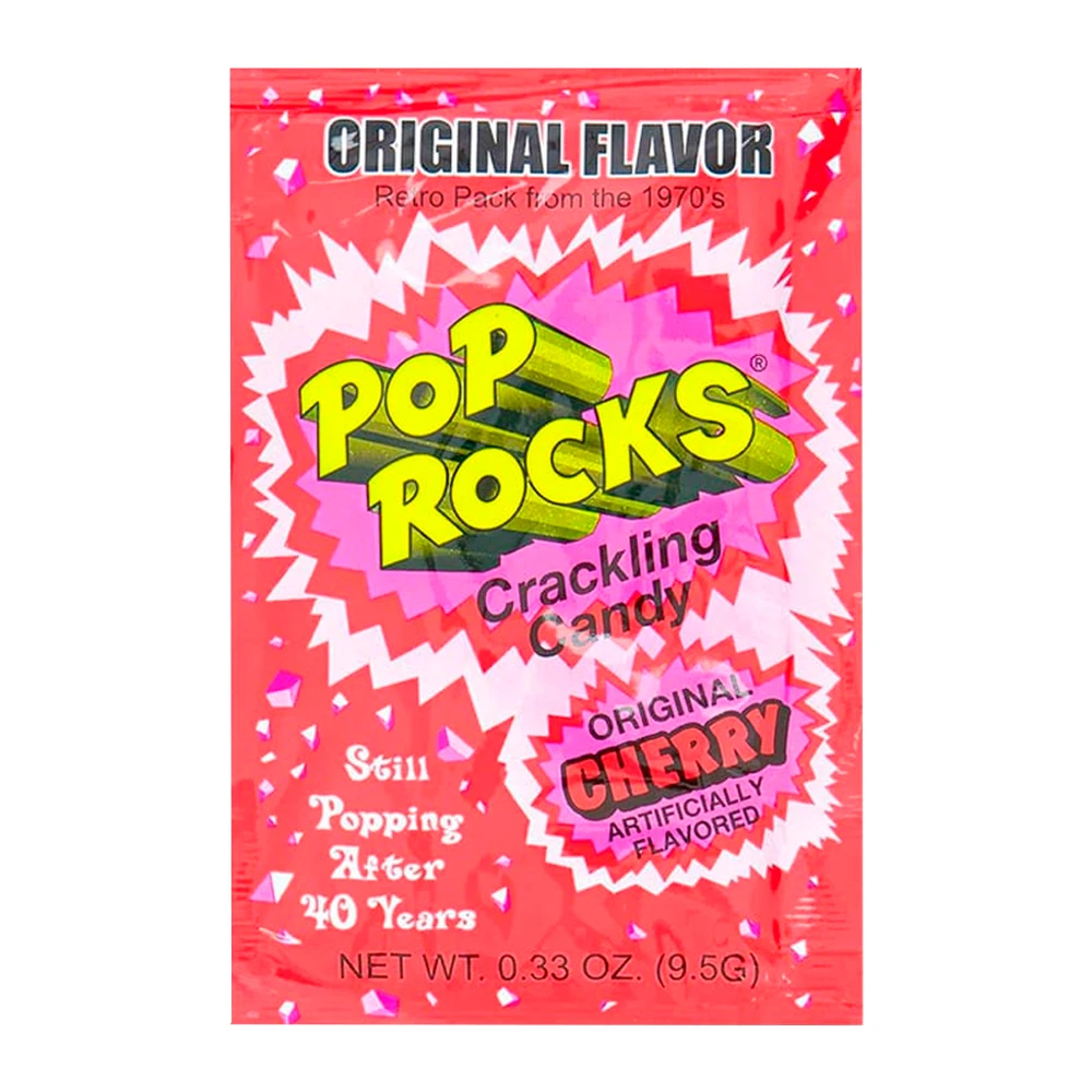 Bala Pop Rocks Popping Cherry 9.5G